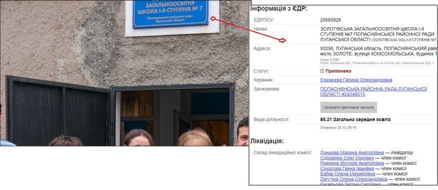 Вчителі, які просили Зеленського розвести сили в Золотому, виявилися шанувальниками бойовиків. ФОТО