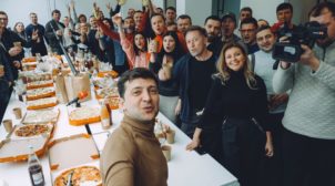 Партия «Слуга народа» выдвинула в президенты Зеленского