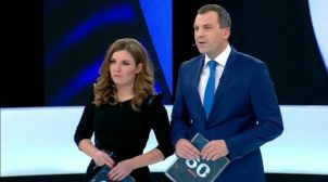 Муж пропагандистки Скабеевой опозорился перед вопросом, как он защитит ее «честь». ВИДЕО