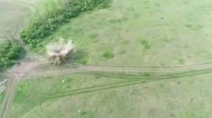 ЗСУ точним ударом ліквідували групу тікаючих бойовиків. ВІДЕО