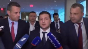 Зеленский на Генассамблее ООН общается с российскими пропагандистами, но игнорирует украинские СМИ