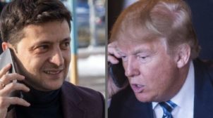 Зеленский в разговоре с Трампом раскритиковал Меркель и Макрона