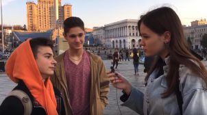 Просто ужас: блогер опросила молодежь на Майдане по поводу войны на Донбассе и аннексии Крыма. ВИДЕО