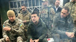 В штабе ООС прокомментировали беседу Зеленского с добровольцами в Золотом