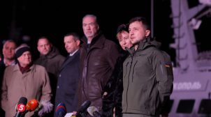 Зеленский во время встречи кораблей в Очакове пообещал возродить украинское судостроения