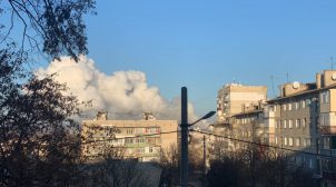 На складах в Балаклее раздаются взрывы. ВИДЕО