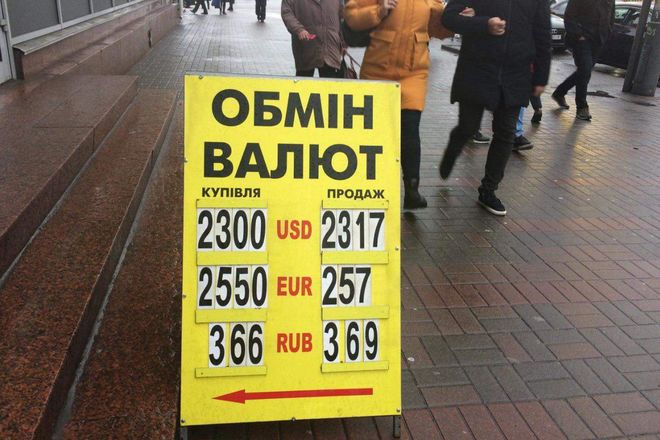Курс валют в обменнике Киева Курс валют в обменнике Киева