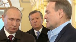 Медведчук в Москве попросил у Путина «помощи для восстановления мира» в Украине