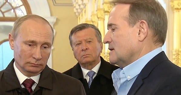 Медведчук у Москві попросив у Путіна “допомоги у відновленні миру” в Україні