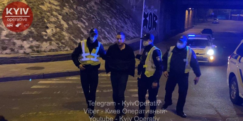 Заступник Кличка Володимир Слончак накинувся на поліцейського з кулаками