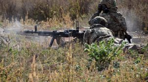 Терористи обстріляли позиції ООС в районі Новомихайлівки, двоє військових поранені