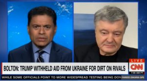 Порошенко в интервью Фариду Закарию на CNN поблагодарил США за четкую позицию