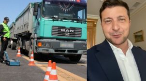 У Зеленського оконфузились: звернення до далекобійників опублікували “завтрашнім” числом