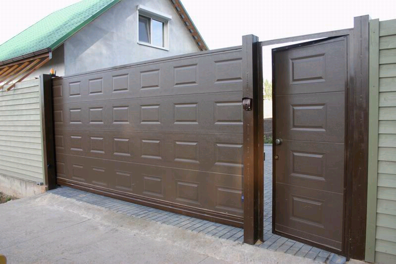 Преимущества откатных ворот