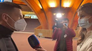 Гончаренко жорстко вказав пропагандистці, де місце російської делегації в ПАРЄ. ВІДЕО