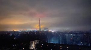 На Запорожской ТЭС произошла авария, два города остались без света. ФОТО