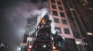 В Голосеевском районе Киева загорелся жилой дом. ФОТО/ВИДЕО
