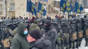 Кива объяснил, для чего собрал вооруженных «спортсменов» в центре Киева