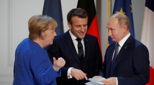 Зеленского не пригласили: Путин, Меркель и Макрон обсудили обострение ситуации на Донбассе