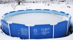 (Рус) Как законсервировать каркасный бассейн на зиму