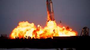 Илон Маск назвал причину взрыва корабля Starship