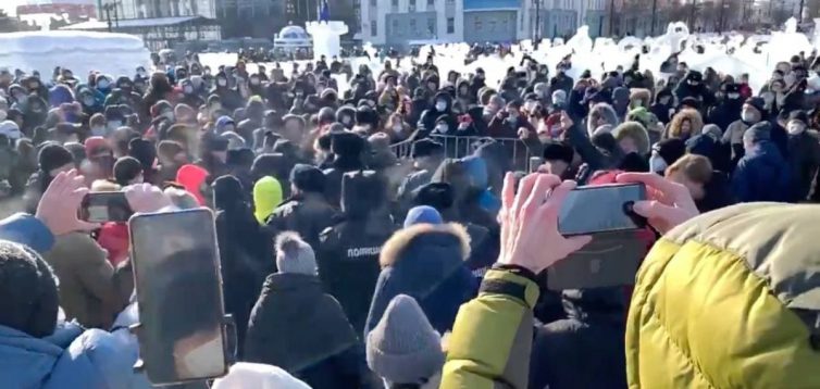 У Росії планують провести наймасштабніший мітинг проти влади