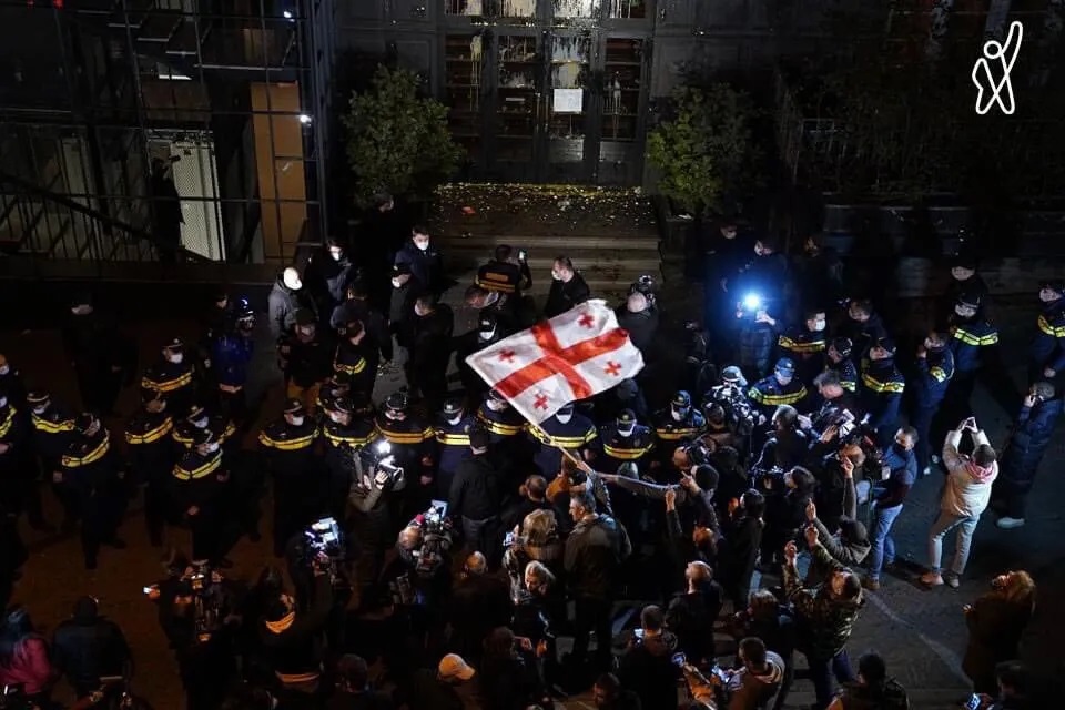 У Грузії стався скандал через приїзд російського пропагандиста Познера. ФОТО