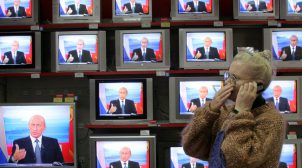В 8 селах Херсонской области вещает только российское ТВ