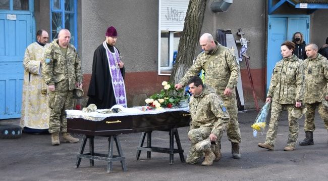 На Волыни попрощались с Героем, который погиб на Донбассе