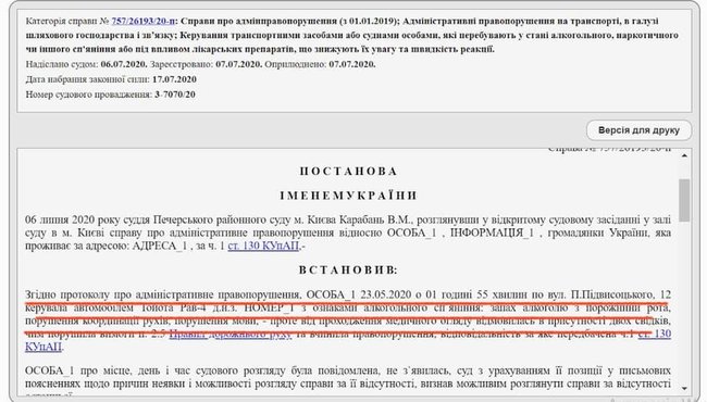 Студентку, яка оскандалилася через Басту, затримували п’яною за кермом