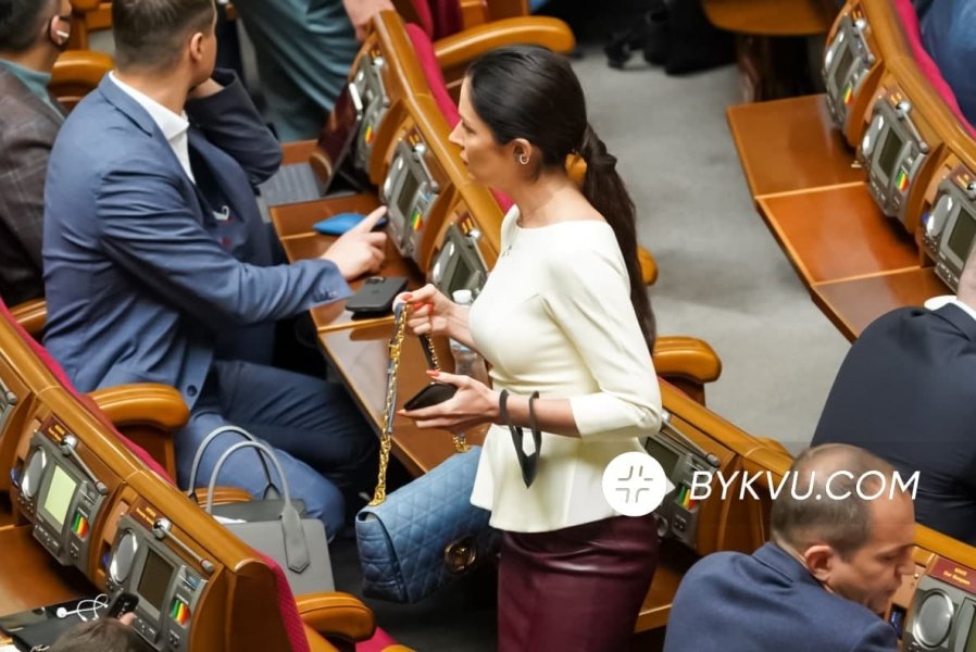 Нардеп от «Слуги народа», которая брала у государства соцпомощь, пришла в Раду с сумочкой за $5 тис Нардеп от «Слуги народа», которая брала у государства соцпомощь, пришла в Раду с сумочкой за $5 тис