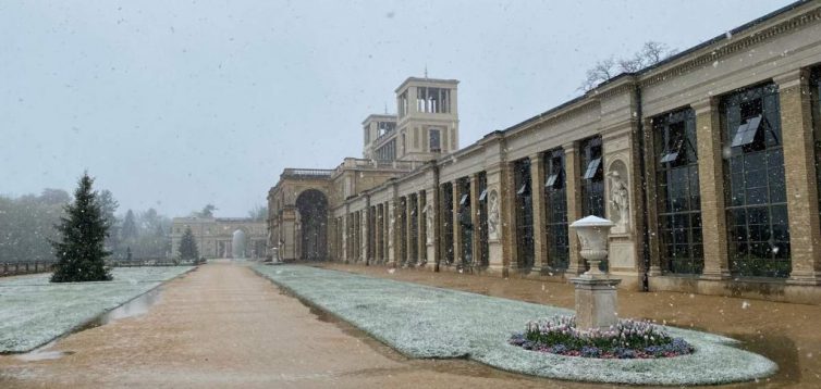 Посреди мая в нескольких городах Германии выпал снег. ФОТО