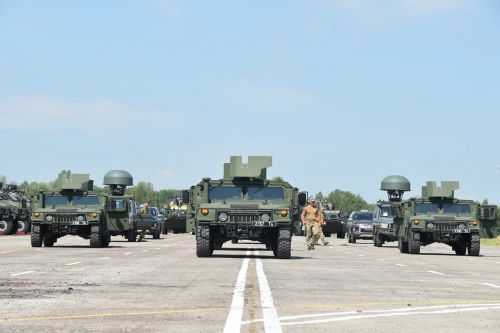 Міноборони показало техніку, яка братиме участь у параді на День Незалежності
