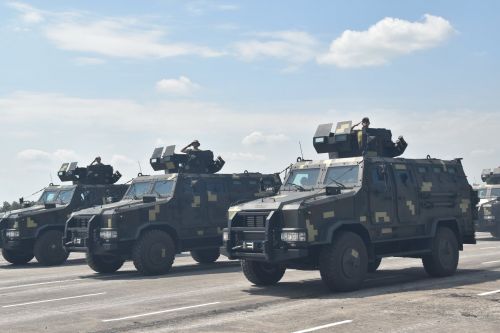 Міноборони показало техніку, яка братиме участь у параді на День Незалежності