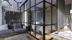 (Рус) В чем популярность стеклянных перегородок Loft