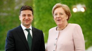 Зеленский наградит Меркель орденом во время ее визита в Украину