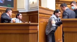 Комитет Рады не стал наказывать Тищенко за нападение на Лероса