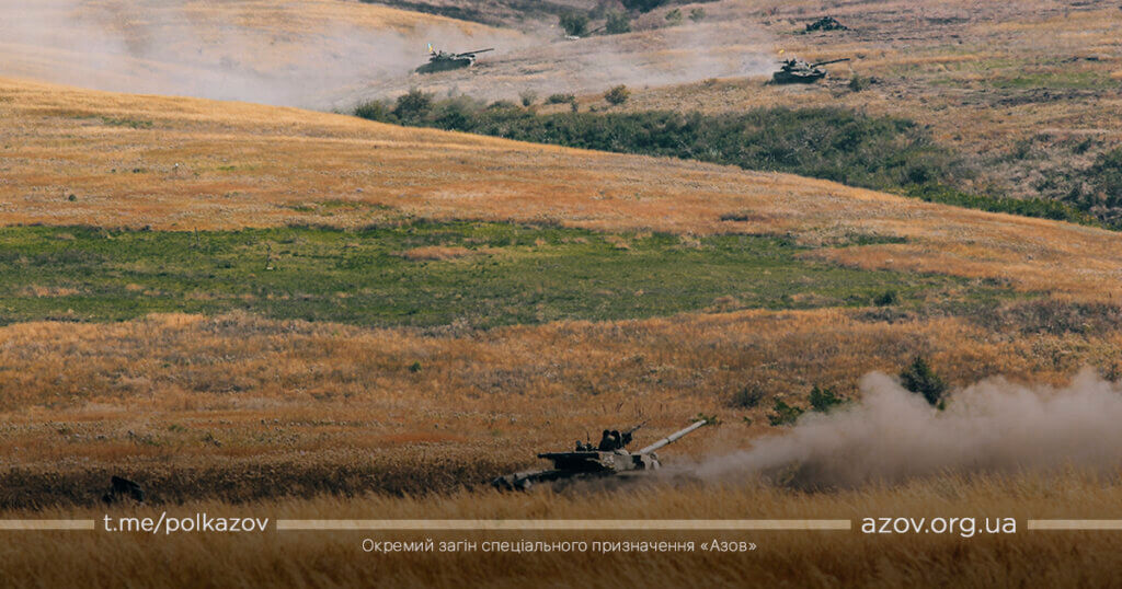 Полк «Азов» потренувався топити російські кораблі