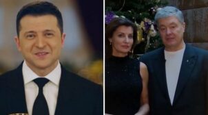 Новогоднее поздравление Порошенко стало в 5 раз популярнее на YouTube, чем обращение Зеленского