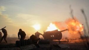 Российские террористы обстреляли Луганск. ВИДЕО