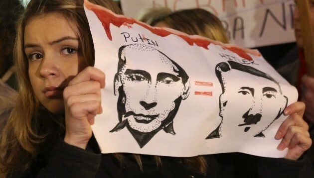 Западные СМИ: Путин это Гитлер 21-го века