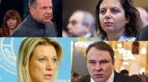 Під санкції ЄС потрапила речниця Лаврова і ТОП-пропагандисти Кремля