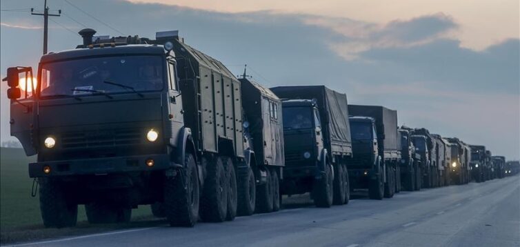 З Мелітополя до Херсона виїхала велика колона техніки окупантів