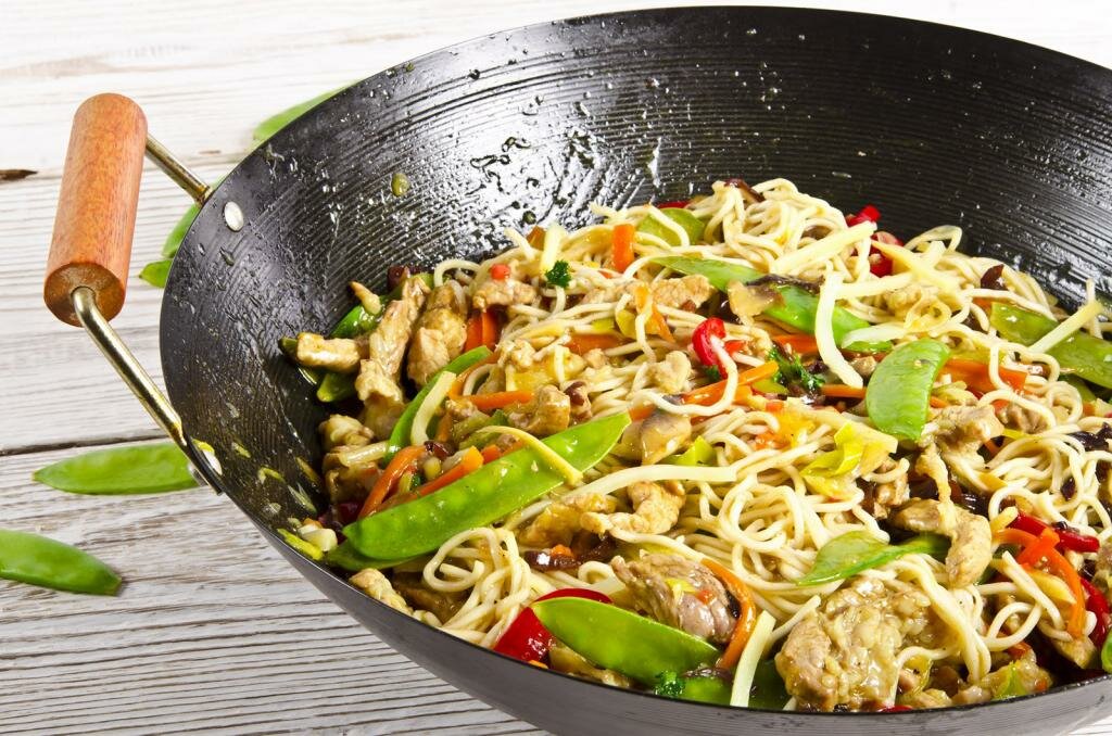 Какие бывают виды китайской еды WOK