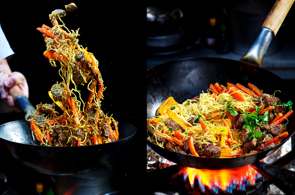 Какие бывают виды китайской еды WOK