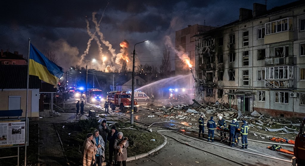 Обстріл України