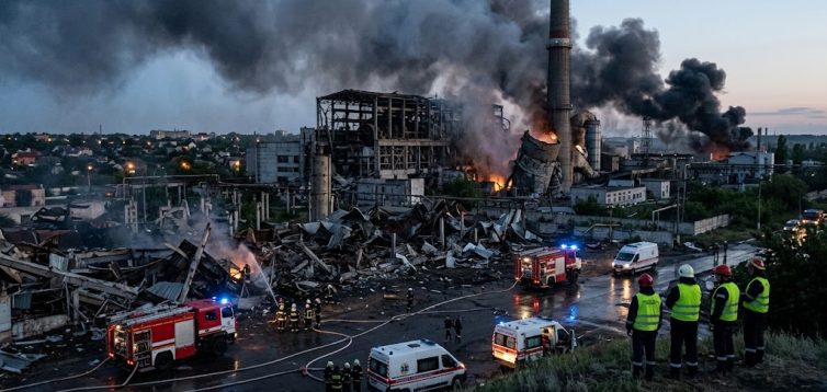Ракетний удар по ТЕС