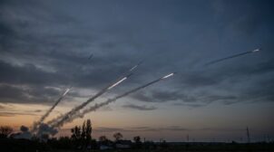 Ракетний обстріл України